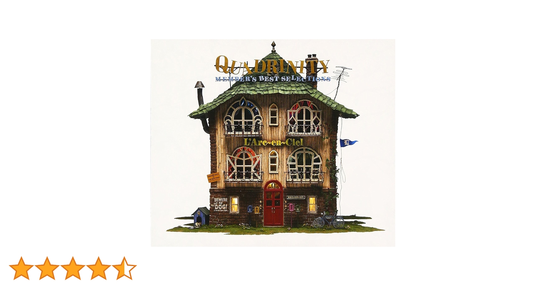 Amazon.co.jp: QUADRINITY ~MEMBER'S BEST SELECTIONS~ - L'Arc